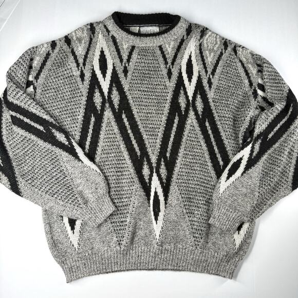 Cambio Italia Vintage 90s Acrylic & Wool Knit Pullover Sweater Size Large - Picture 2 of 7
